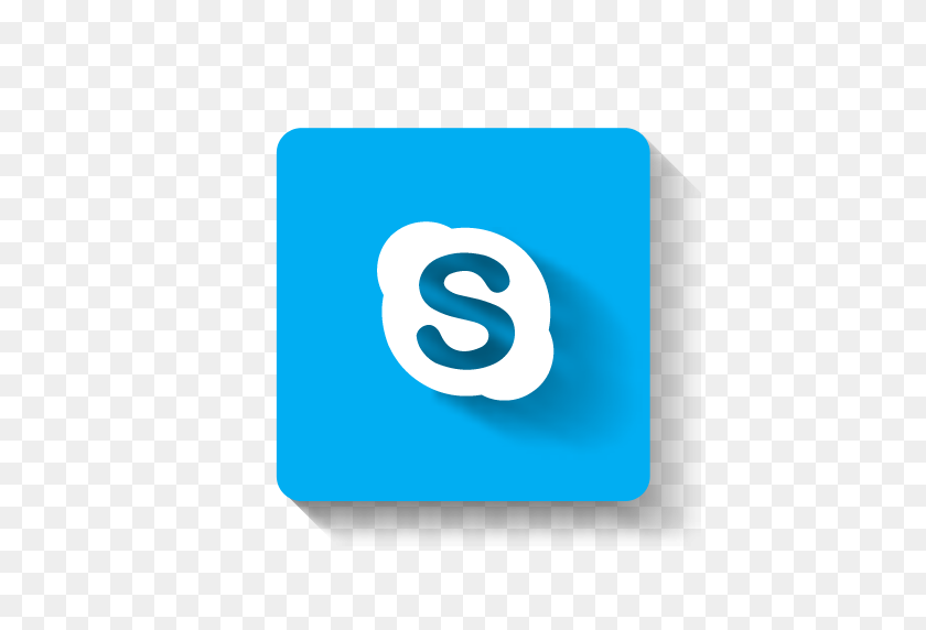 512x512 Icono De Skype - Skype Png