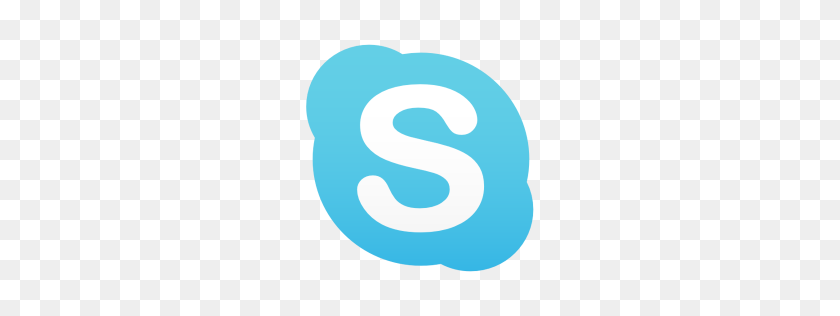 256x256 Значок Skype Для Рабочего Стола Набор Иконок Dtafalonso - Логотип Скайп В Формате Png
