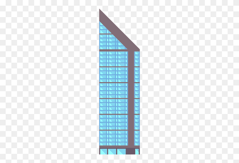 512x512 Rascacielos - Edificios De La Ciudad Png