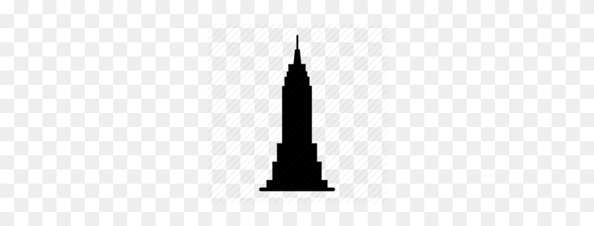 260x260 Skyscraper Clipart - City Clipart Black And White