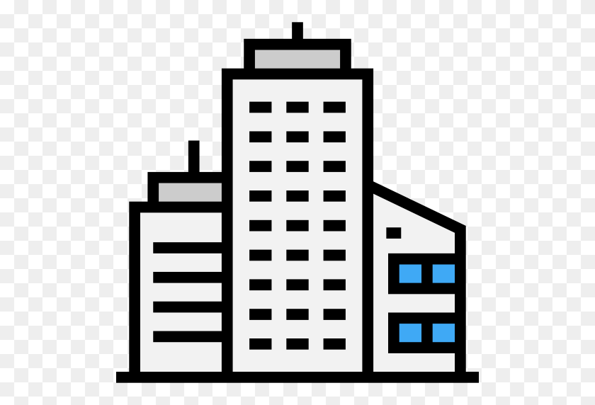 512x512 Rascacielos, Paisaje Urbano, Arquitectura Y Ciudad, Pueblo, Edificios - Paisaje Urbano Png