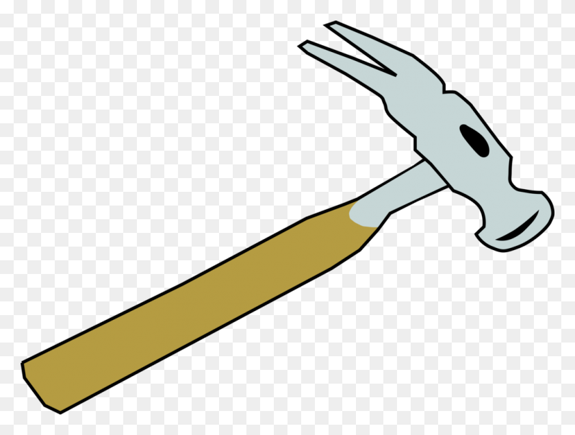 1016x750 Sledgehammer Tool Cartoon - Mallet Clipart