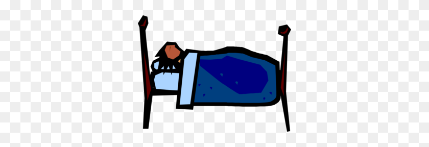300x228 Sleep Clip Art - Person In Bed Clipart