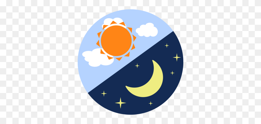 340x340 Sleep Computer Icons Download Night - Morning Afternoon Evening Clipart