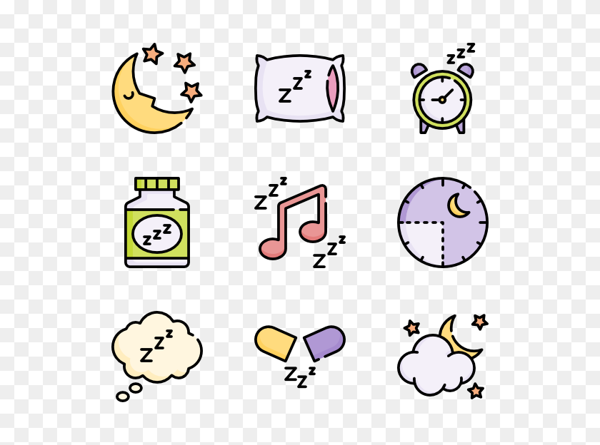 600x564 Sleep Icons - Sleep PNG