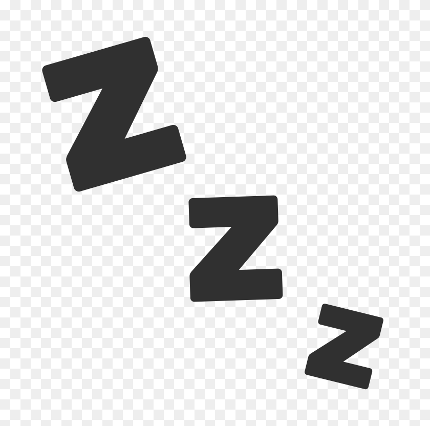 772x772 Sleep Zzz Clip Art - Zzz Clipart