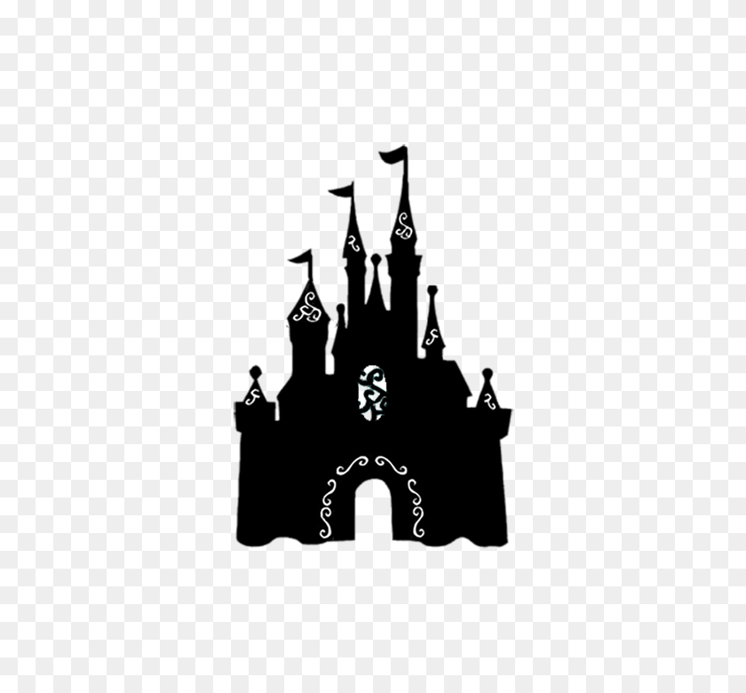 720x720 Sleeping Beauty Castle Cinderella Castle Silhouette Clip Art - Cinderella Castle PNG