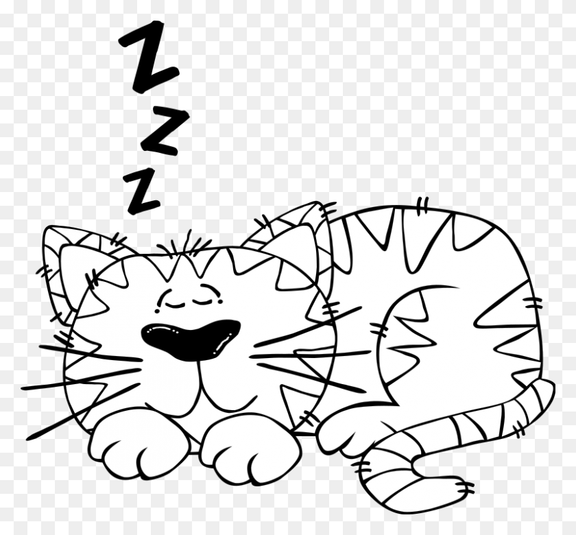 800x739 Спящая Картинки - Спящая Собака Клипарт