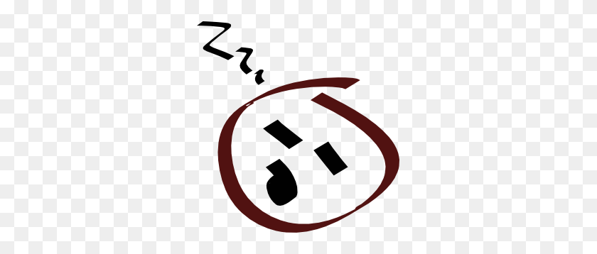285x298 Sleeping Clip Art - Snoring Clipart