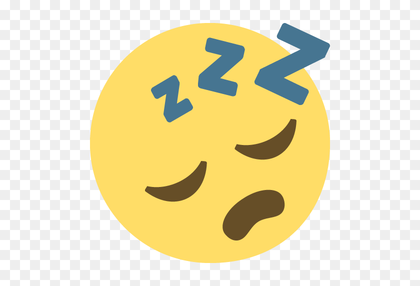 512x512 Спящее Лицо Emoji Значок Вектор Смайлик Бесплатно Скачать Вектор - Sleep Emoji Png