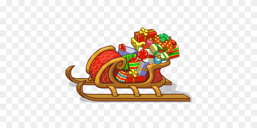 446x360 Sleigh Png Image - Sleigh PNG