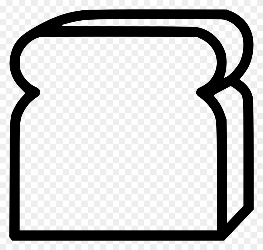 980x928 Slice Of Bread Png Icon Free Download - Slice Of Bread Clipart