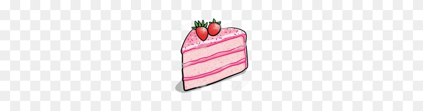 160x160 Slice Of Cake Clipart Look At Slice Of Cake Clip Art Images - Pink Cake Clipart