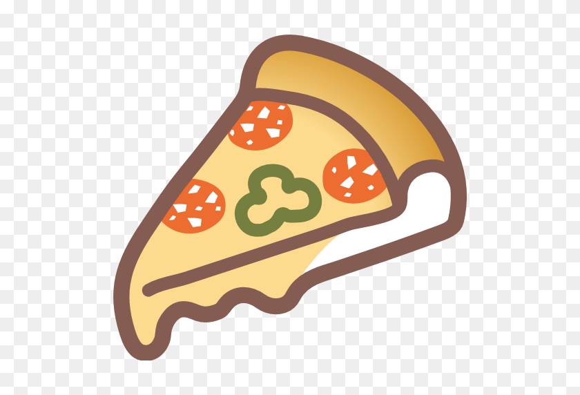 512x512 Rebanada De Pizza Emoji Para Facebook, Correo Electrónico Sms Id Emoji - Pizza Emoji Png