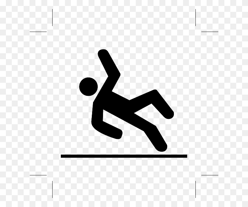 640x640 Slip And Fall Attorney Peterson Law Offices - Person Falling PNG