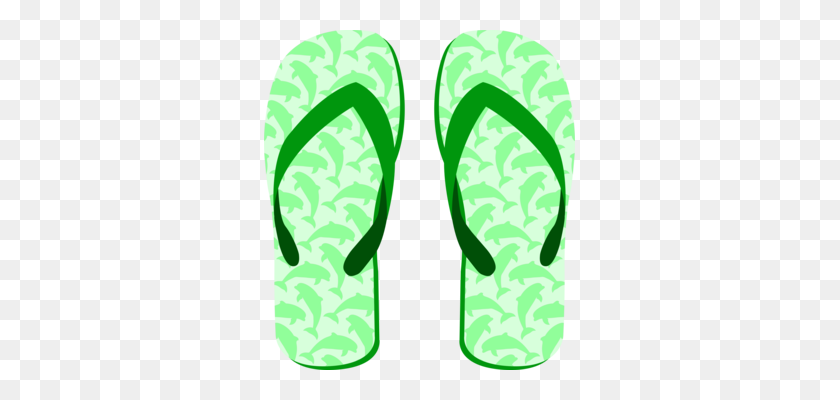 311x340 Slipper Flip Flops Ballet Shoe Sandal - Slippers Clipart