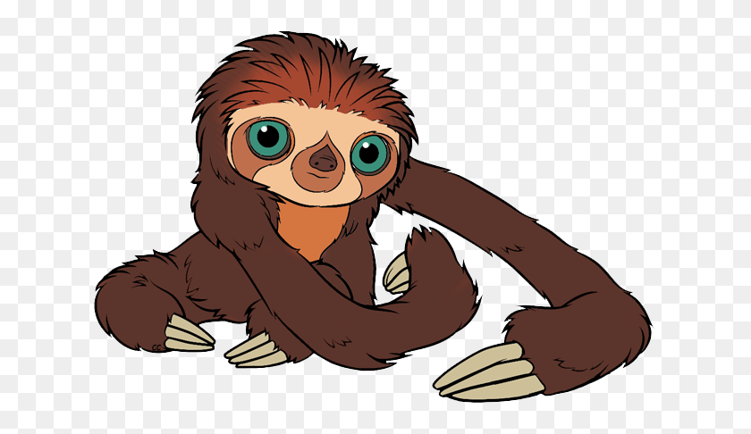 632x426 Sloth Clipart Illustration Free Pictures - Sloth Clipart Free