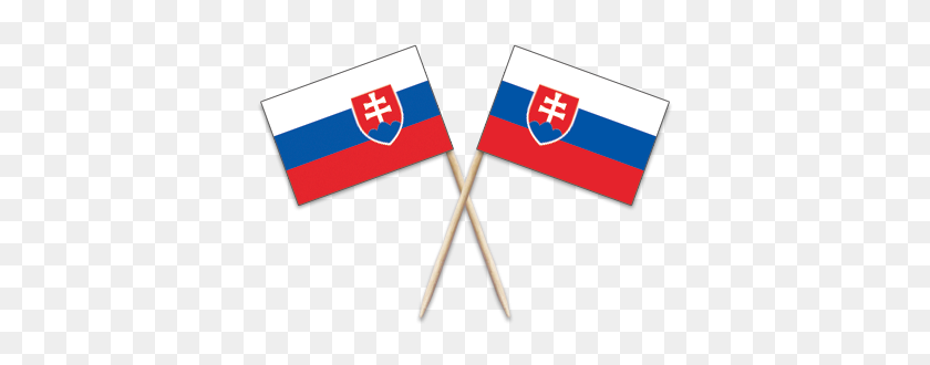 400x270 Slovakia Flag On Toothpicks Pack Of Abc Czech Imports - Toothpick PNG