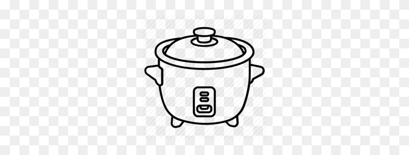260x260 Slow Cookers Clipart - Soup Pot Clipart