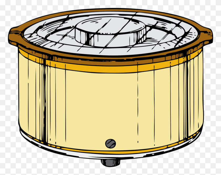 966x750 Slow Cookers Olla Crock Cookware - Wok Clipart