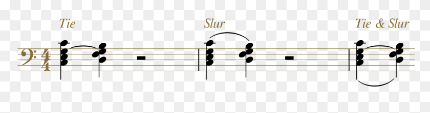 1474x308 Slurs Between Two Note Heads Musescore - Sheet Music PNG