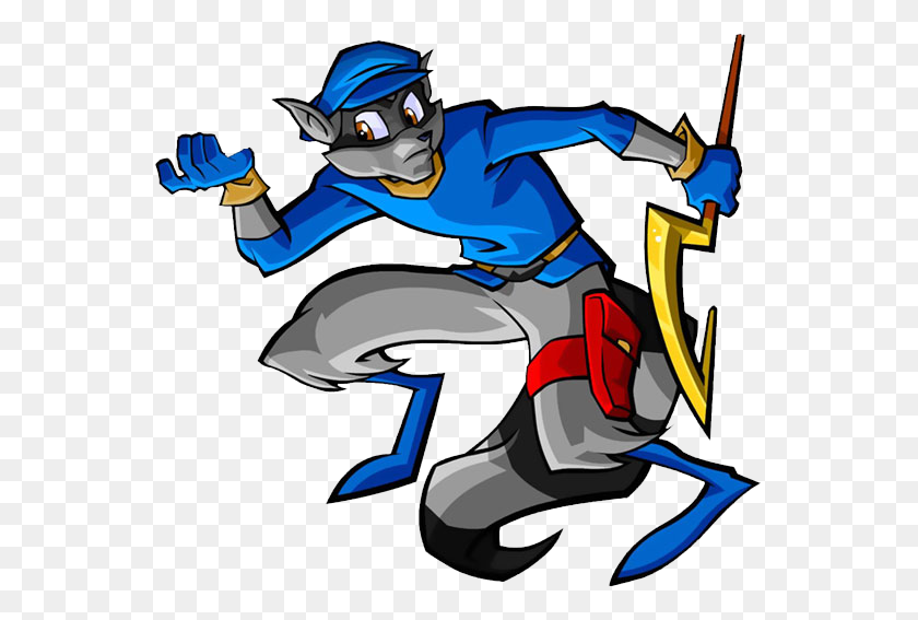 555x507 Sly Cooper - Sly Cooper PNG