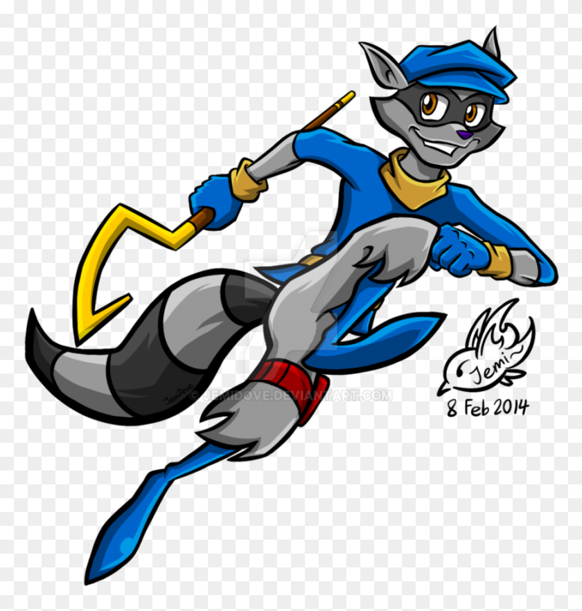 870x918 Sly Cooper - Sly Cooper Png