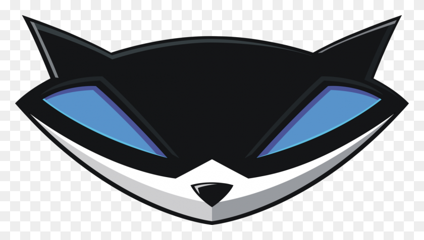 1222x654 Sly Cooper Is A Game Series About A Thieving Raccoon And His - Raccoon Face Clipart