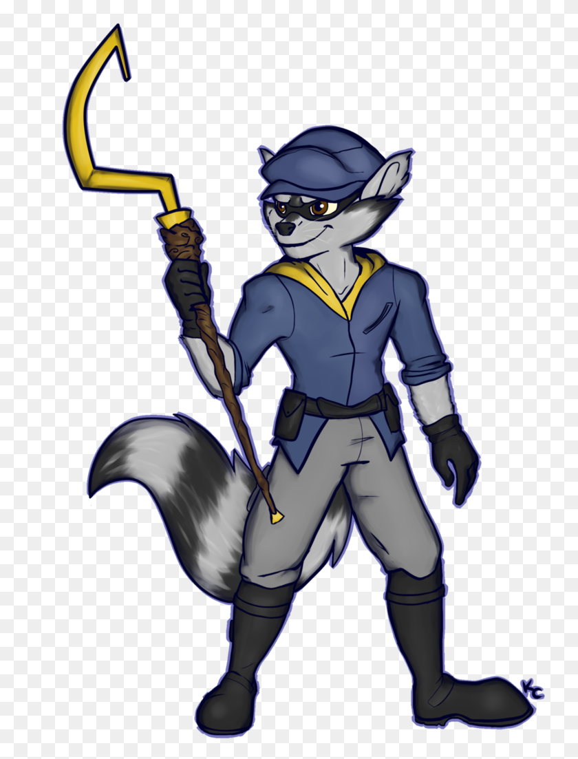 766x1043 Sly Cooper The Movie - Sly Cooper PNG