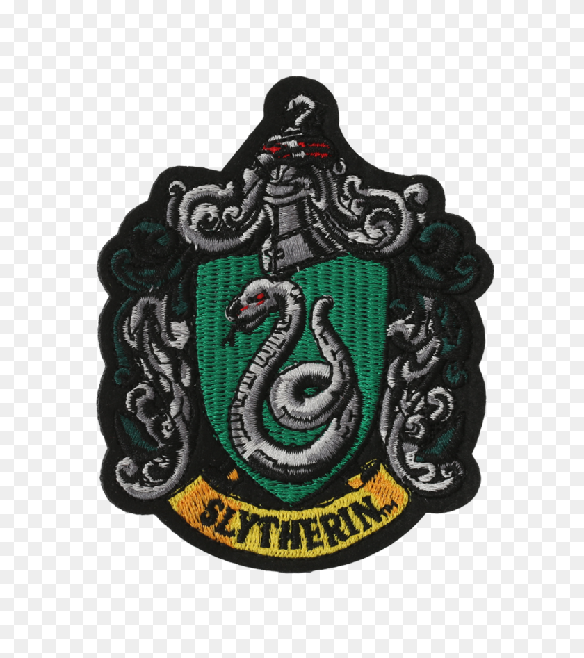 1055x1200 Slytherin Crest Embroidered Patch In Harry Potter - Slytherin Crest PNG