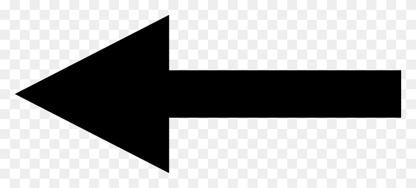 2000x819 Small Arrow Pointing Left - Small Arrow PNG