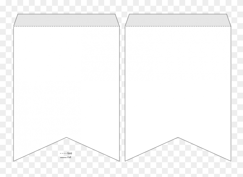 800x566 Small Banner Template - Triangle Banner Clipart
