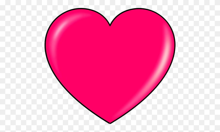 500x446 Маленькое Черное Сердце Картинки - Человеческое Сердце Клипарт
