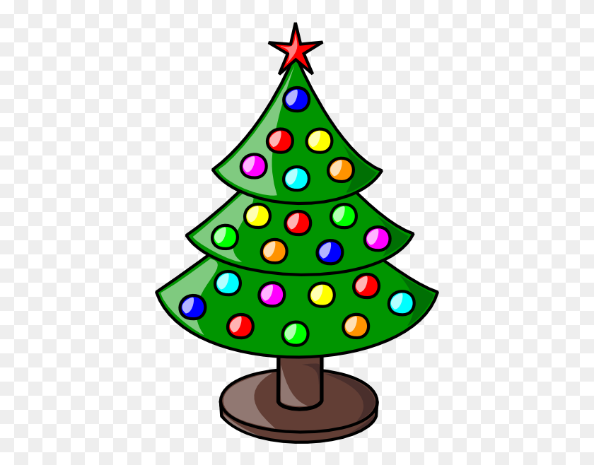 402x598 Small Christmas Clip Art Look At Small Christmas Clip Art Clip - Pine Tree With Snow Clipart