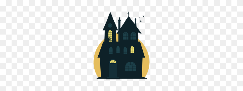 256x256 Small Country Cartoon House Background - Cartoon House PNG