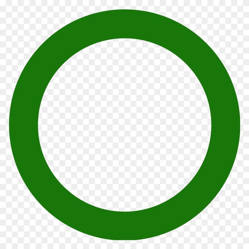 2000x2000 Small Dark Green Circle - Green Circle PNG