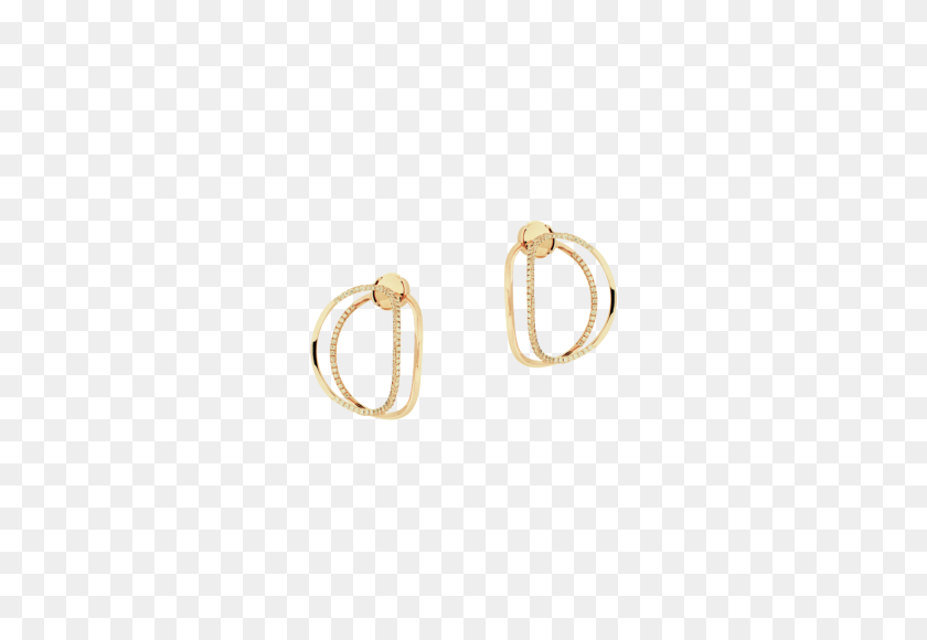 1500x1000 Small Earclipse Earrings With Diamonds - Earring PNG