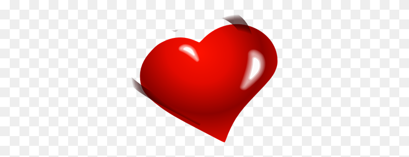 300x263 Small Heart Png Clip Arts For Web - Heart PNG Images