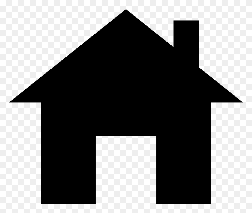 980x820 Small House With Chimney Png Icon Free Download - Chimney PNG