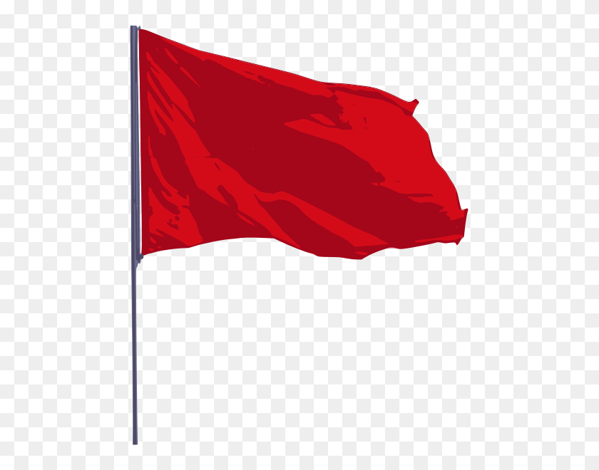 483x600 Маленький Красный Флаг Информация Об Изображении - Захват Флага Клипарт