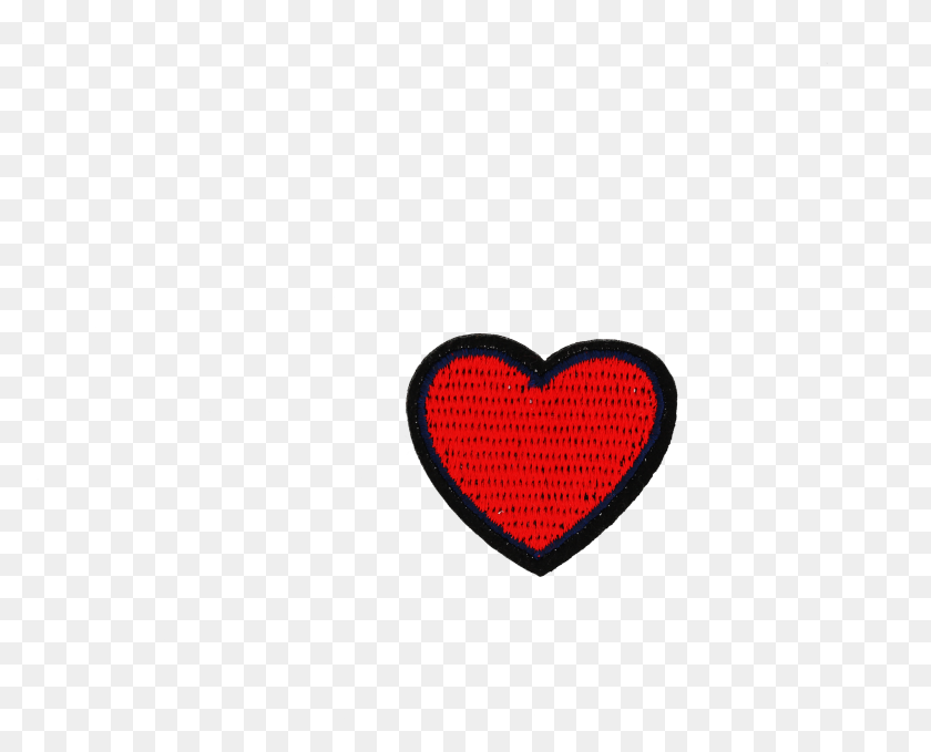 2361x1875 Small Red Heart Patch - Red Heart PNG