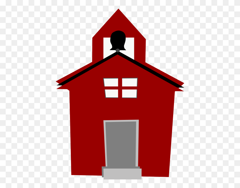 450x597 Small School House Clipart - Small House Clipart