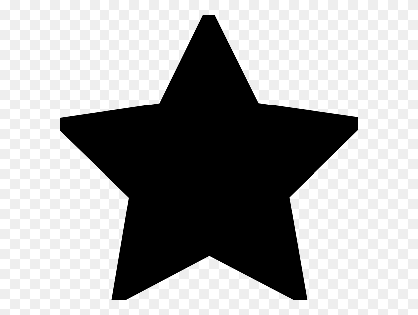 600x573 Forma De Estrella Pequeña - Clipart De Estrella Pequeña