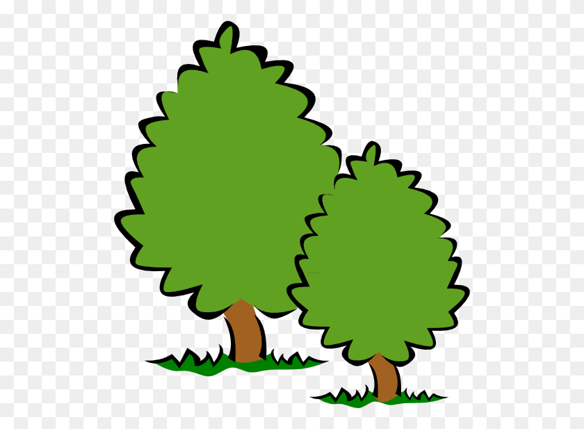 512x557 Small Trees Bushes Clipart - Bush Plant PNG
