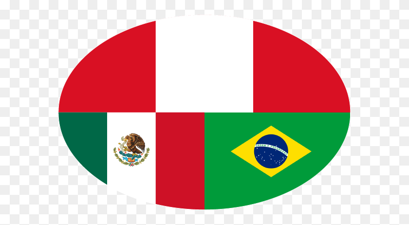602x402 Electrónica Inteligente - Bandera De Mexico Png