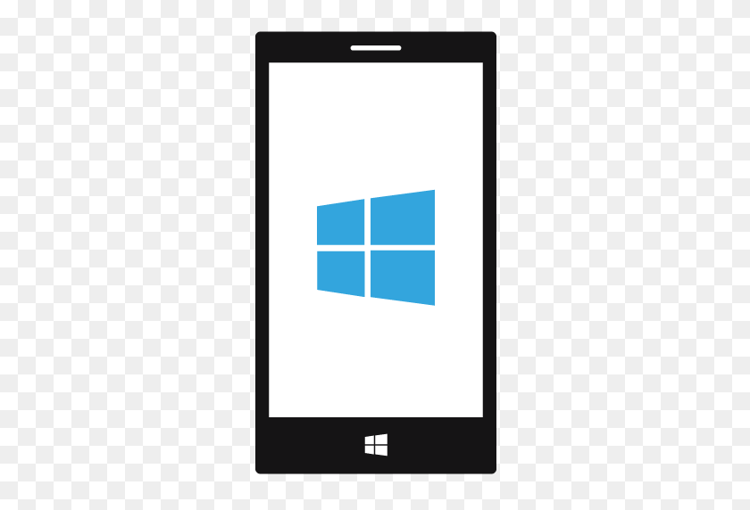 512x512 Teléfono Inteligente, Icono De Windows Phone - Png Inteligente