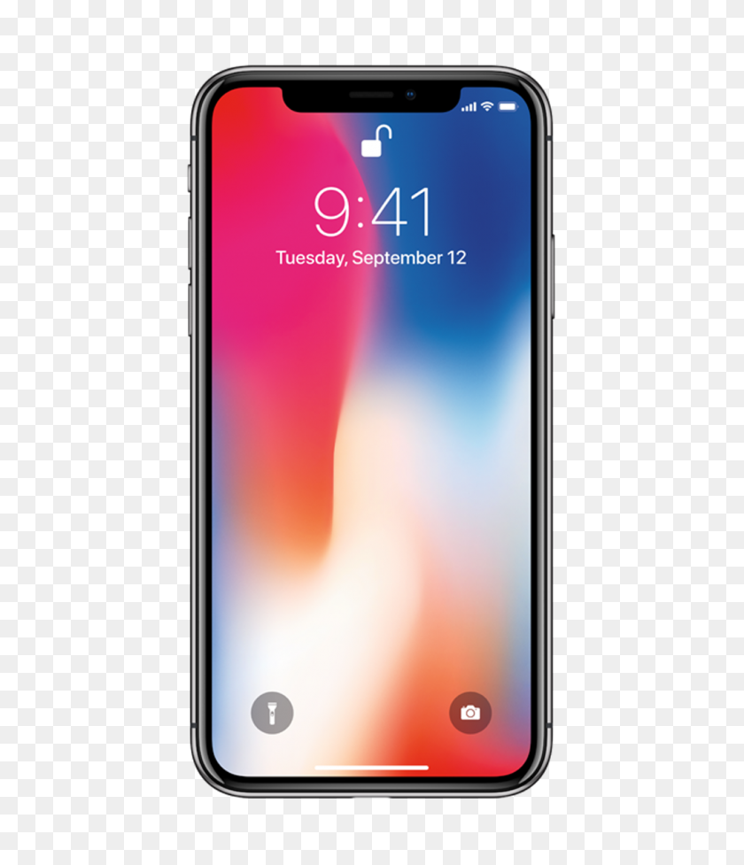 Smartphone, Apple Iphone X Transparent Background - Iphone Transparent