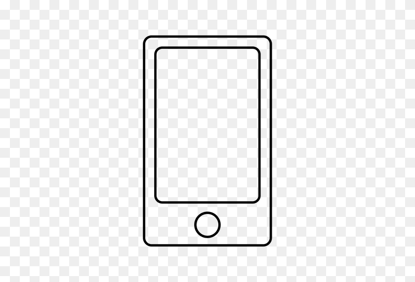 512x512 Smartphone Message Icon - Smartphone Icon PNG