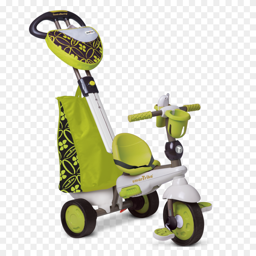 1280x1280 Smartrike Dream In Baby Tricycle Stroller, Green - Tricycle PNG