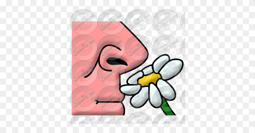 380x380 Smell Picture For Classroom Therapy Use - Smell Clipart